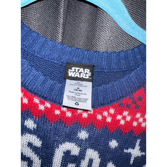 Ugly Christmas Sweater Xmas Size Medium Star Wars - Picture 2 of 3